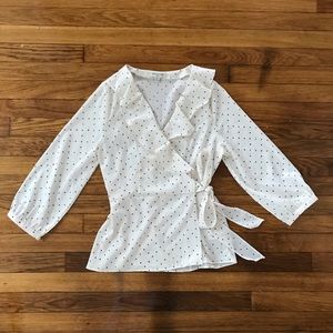 Banana Republic Tops - Wrap blouse from Banana Republic Banana Republic Tops - Wrap blouse from Banana Republic